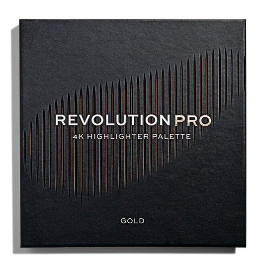 Revolution Uk pro 4k Highlighter palette gold