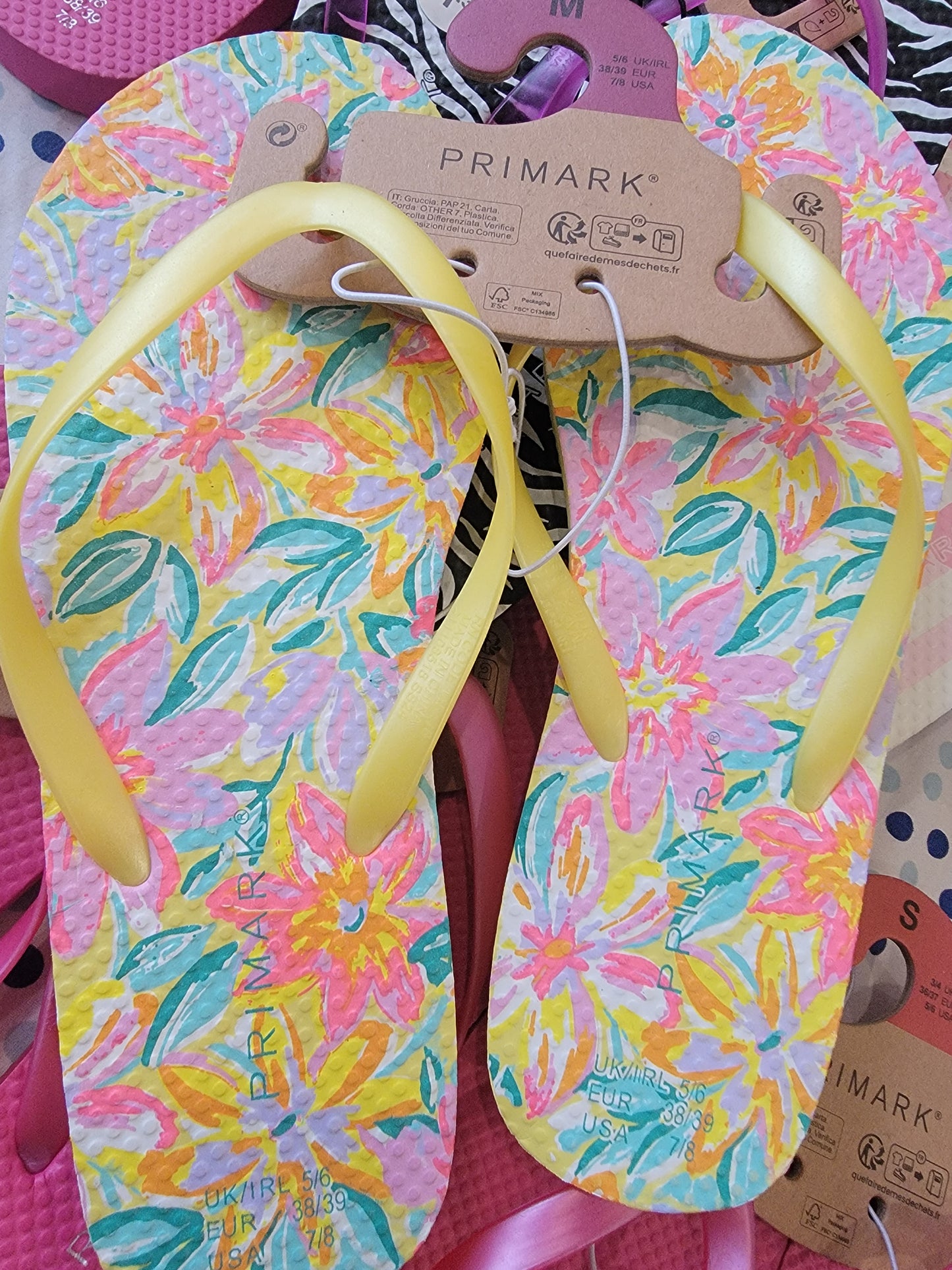Primark women flip flops size 40/41