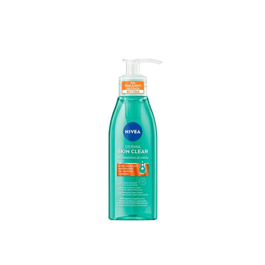 Nivea derma skin clear face wash gel with Salicylic Acid sea salt niacinamide 150ml from nivea uk