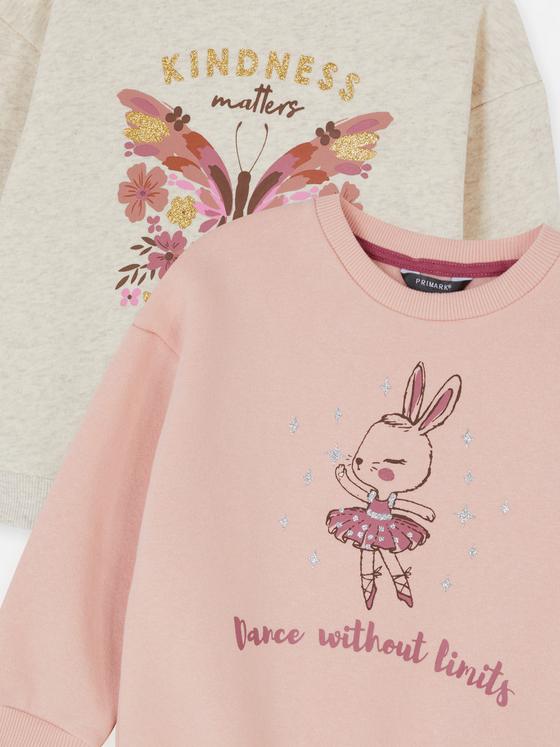 Primark Uk 2023 girls fleece top sweatshirts