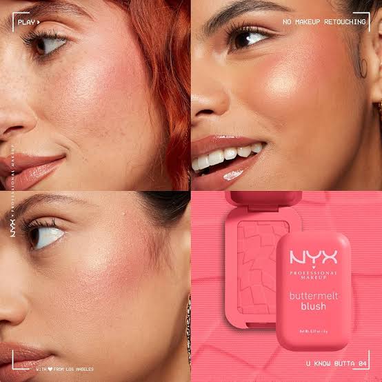 Nyx buttermelt blush u know butta