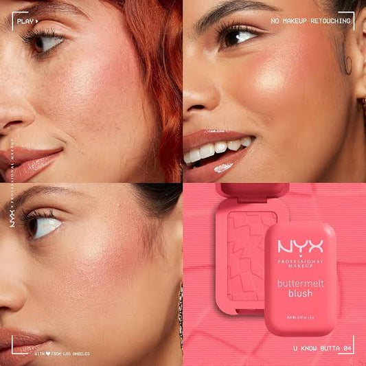Nyx buttermelt blush u know butta