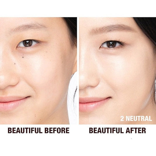 CHARLOTTE TILBURY - Beautiful Skin Medium Coverage Liquid Foundation with Hyaluronic Acid - 2 Neutral / Neutre