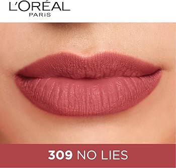 L'Oreal Paris Color Riche Free the Nudes Lipstick, Matte Finish, 3 g - 309 No Lies