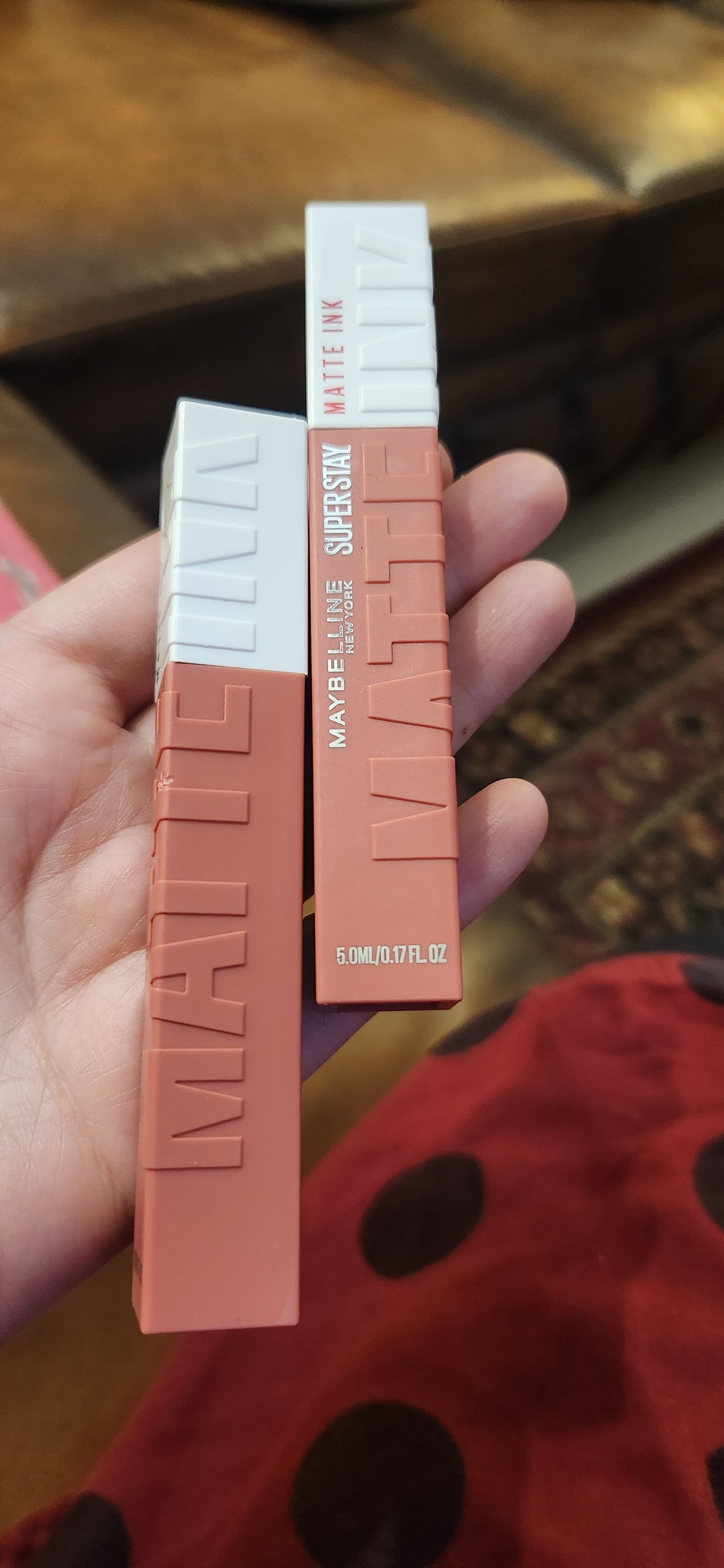 Maybelline superstay Matte Ink lipstick-175 ringleader
