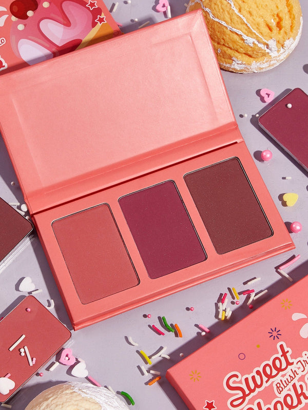 Sheglam powder blush pallet trio