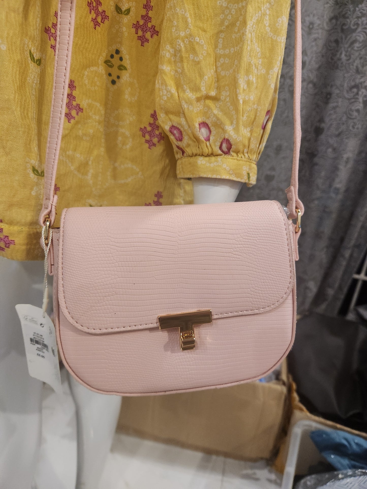 Primark pink crossbody bag