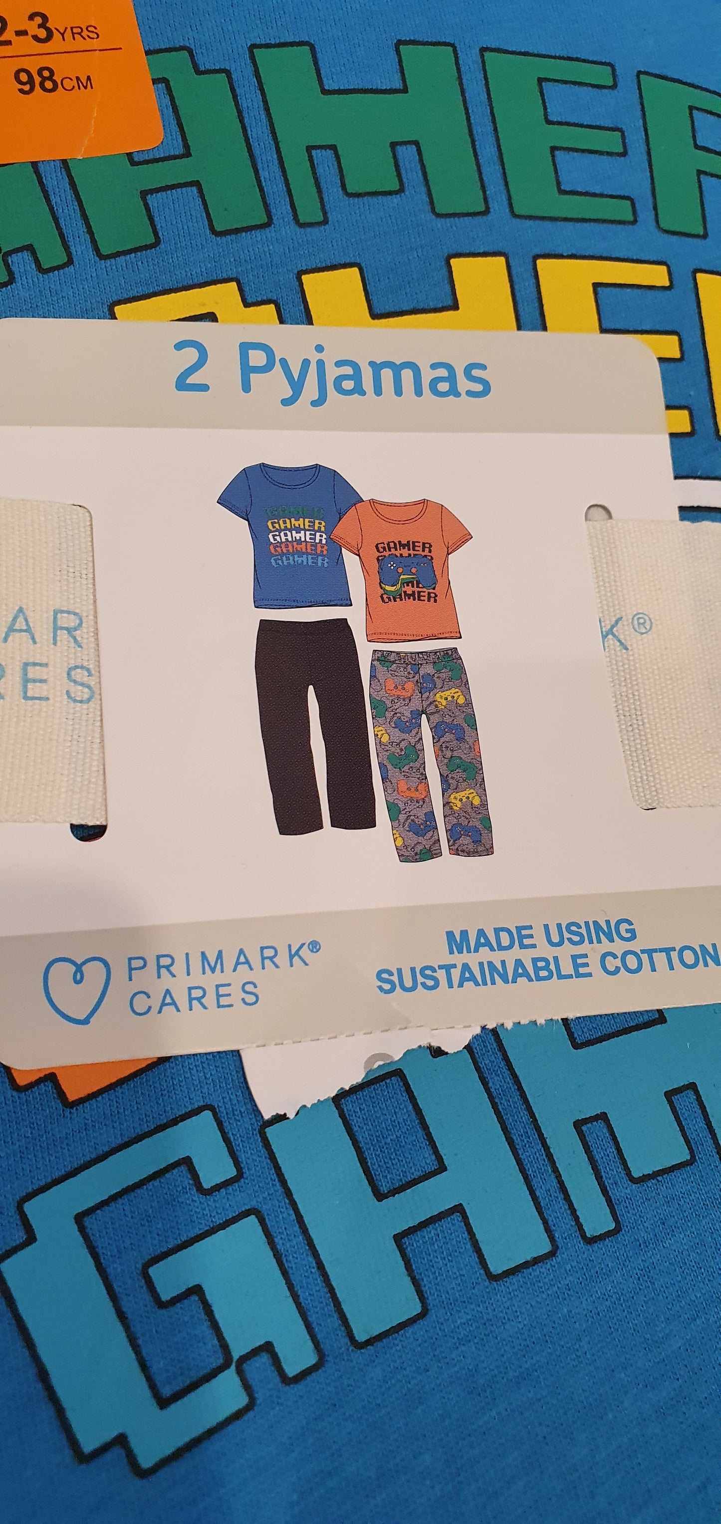 Primark boys 4 pieces pyjamas pj set