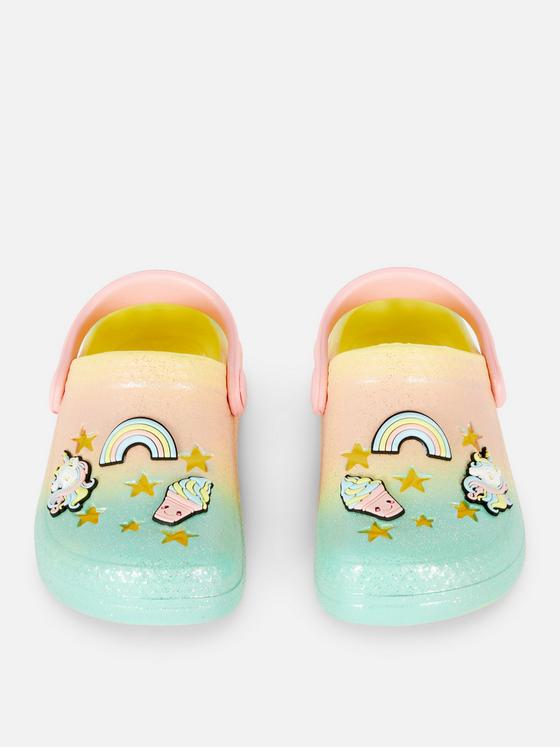 Primark Crocs glitter for kids size uk 9 euro 27