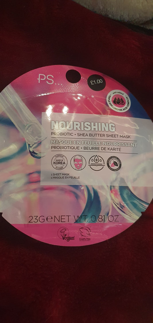 Primark nourshing sheet mask