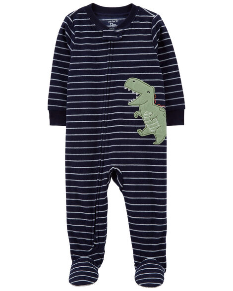 Carters Baby Fleece Zip-Up Footie Sleepsuit