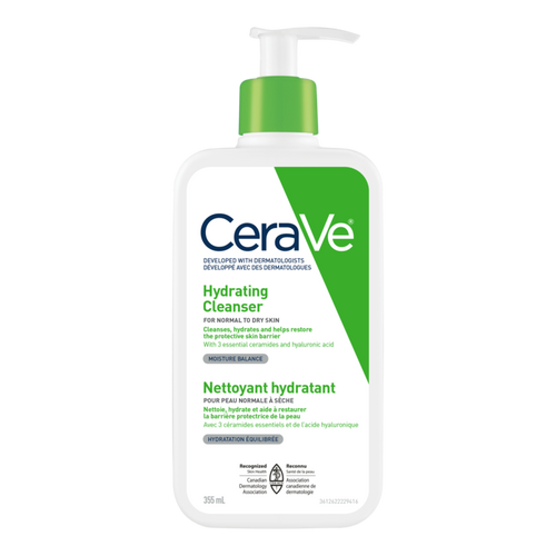 CeraVe 355ml Hydrating cleanser for normal-to-dry skin