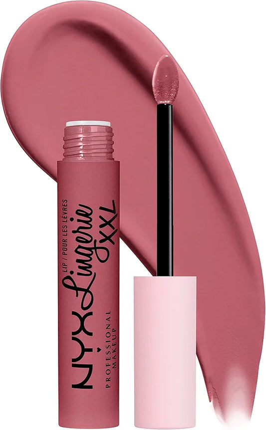 NYX PROFESSIONAL MAKEUP Lip Lingerie XXL Matte Liquid Lipstick - Flaunt It (Dusty Pink)