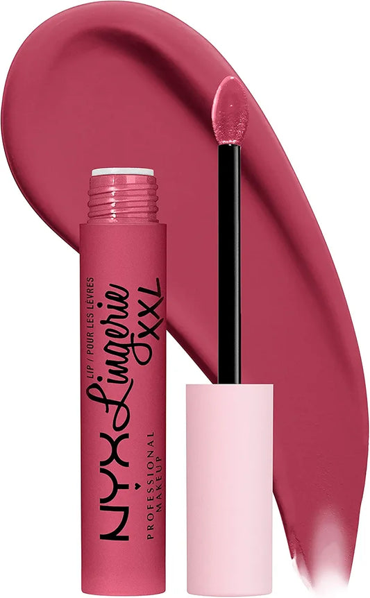 NYX PROFESSIONAL MAKEUP Lip Lingerie XXL Matte Liquid Lipstick - Push-d Up (Muted Pink)