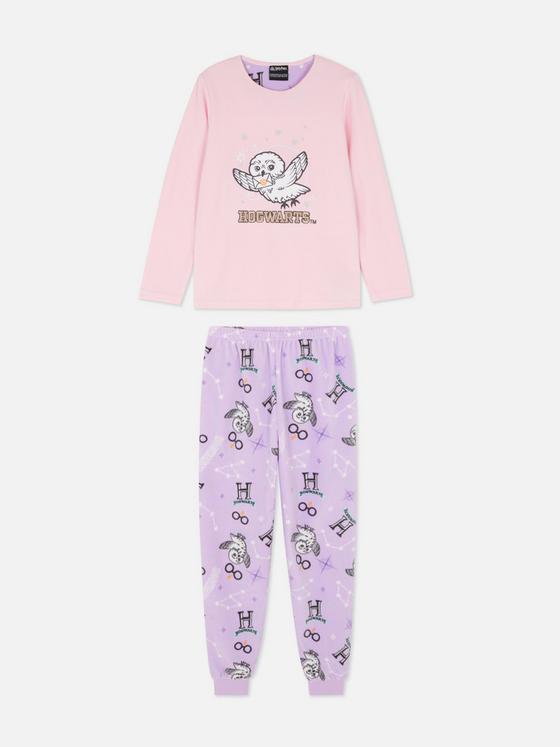 Primark Uk  fleece girls pyjama pj set