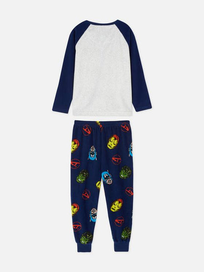 Primark Uk marvel 2023 fleece boys pyjama pj set