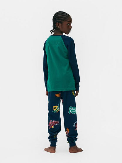Primark Uk  fleece boys pyjama pj set
