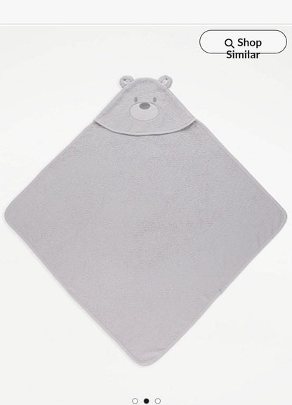 George baby hooded towel