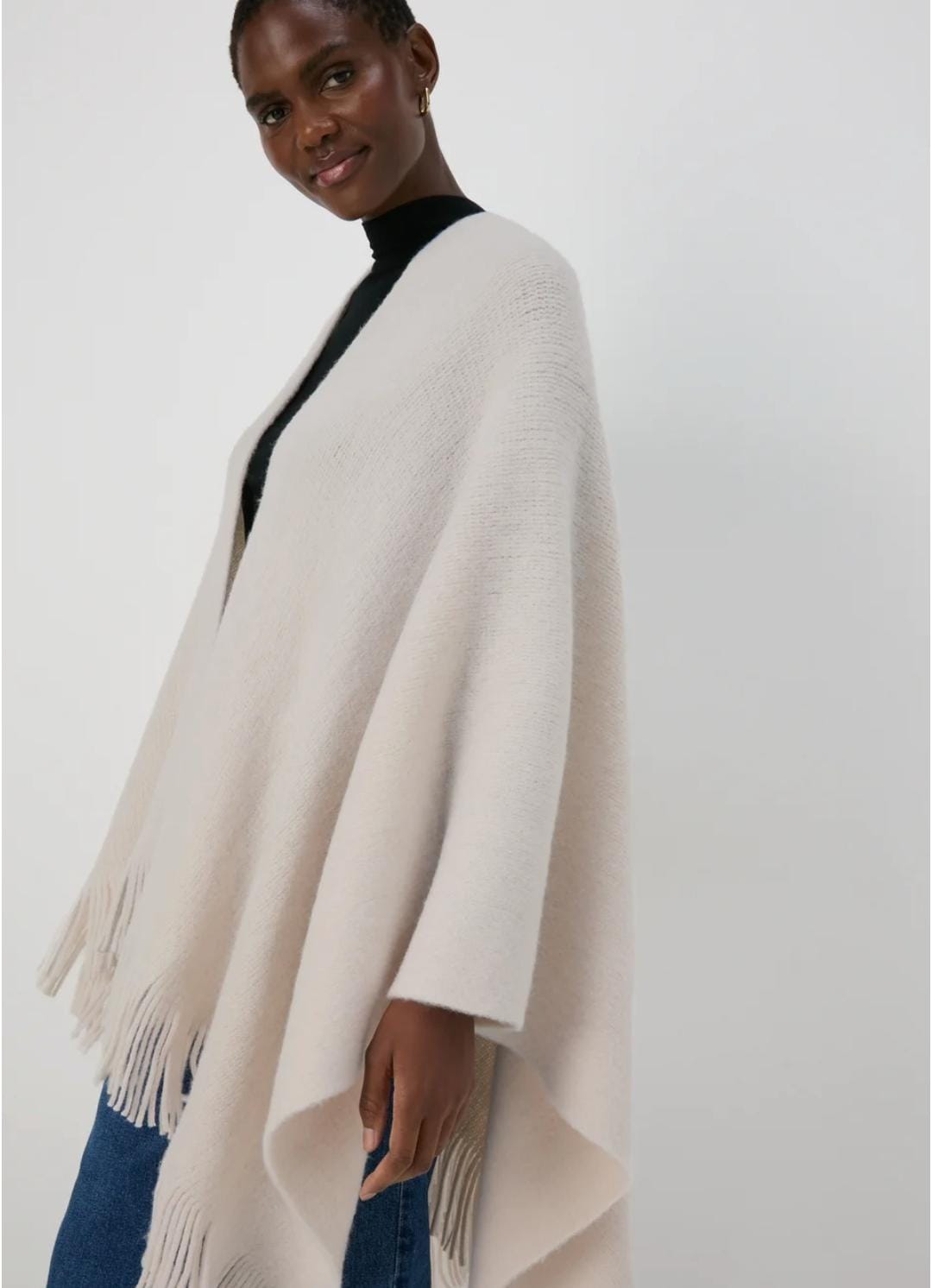 Matalan Uk women cream winter shawl very warm