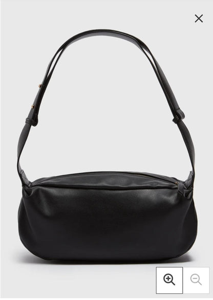 Matalan Black Oversized Shoulder Bag