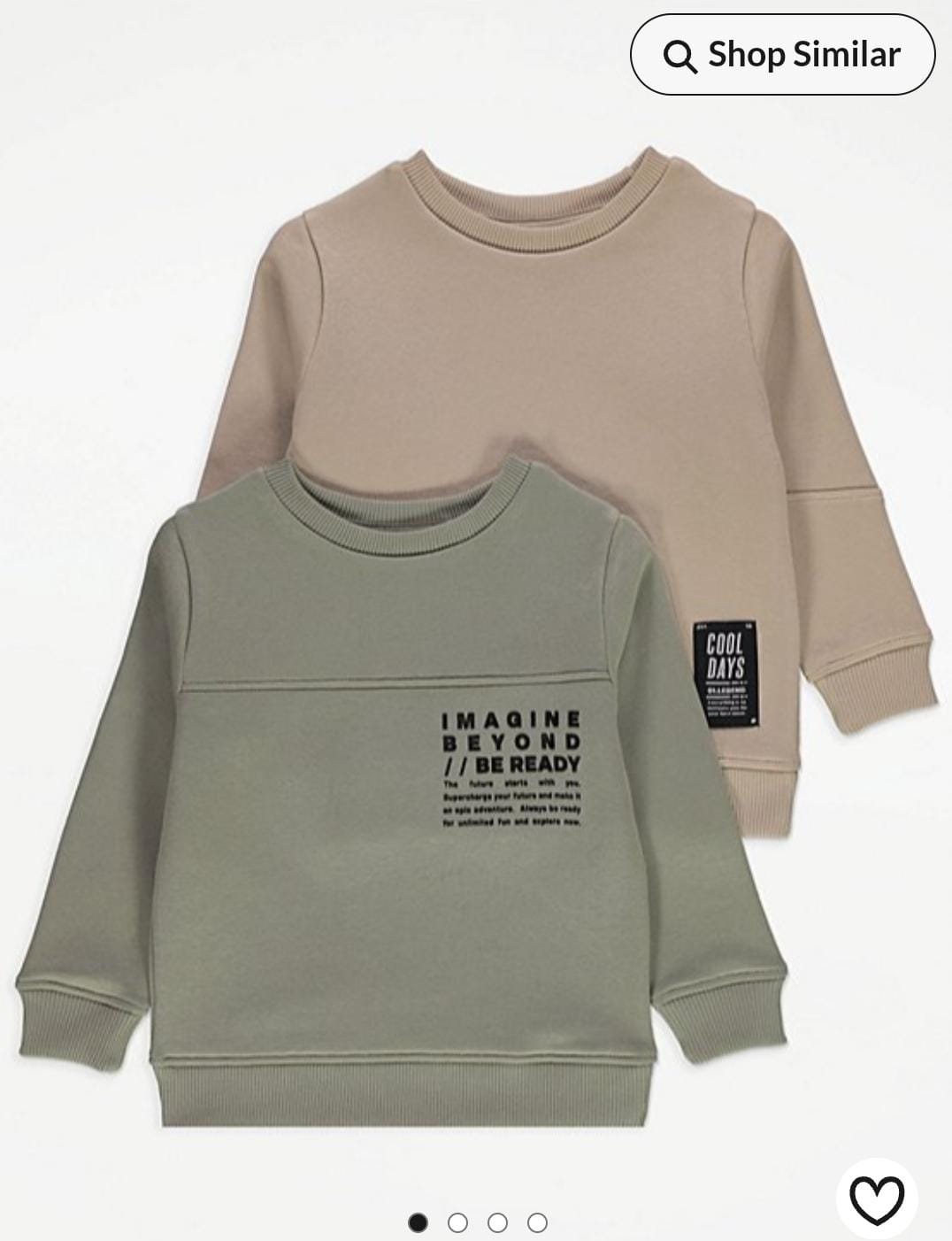 George Uk boys fleece winter tops