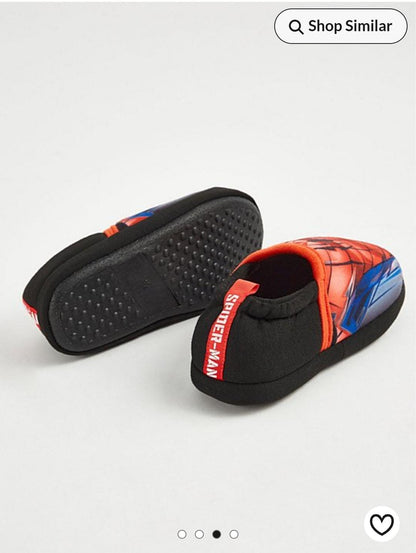 George Uk Marvel Spider-Man Character Fullback Slippers