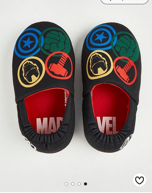 George uk Marvel The Avengers Grey Mule Slippers