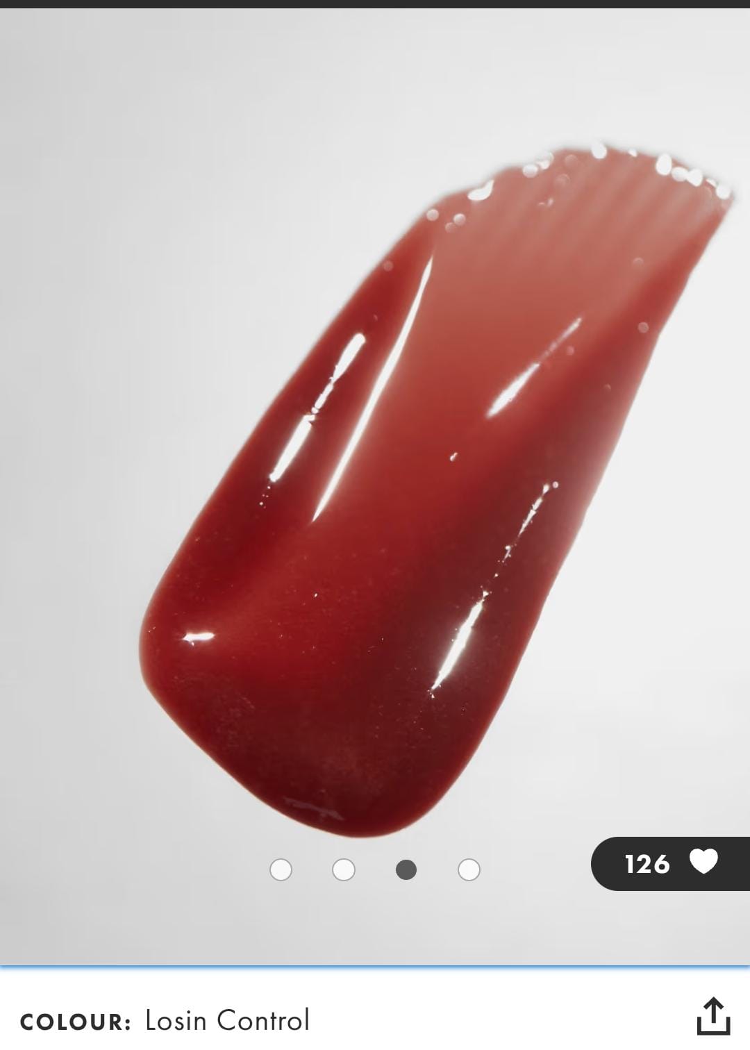 NYX Fat Oil - Lip drip shade fold13 losin cone-trol