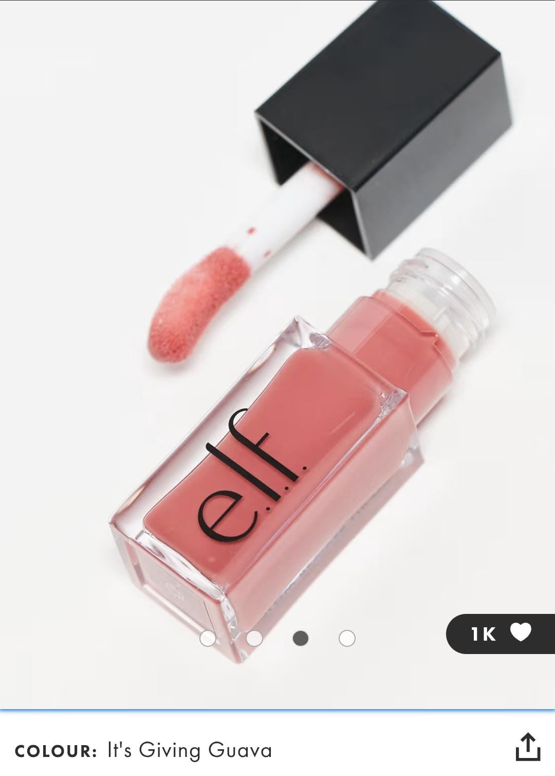 e.l.f Cosmetics e.l.f. Glow Reviver Lip Oil it's giving guava
