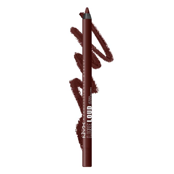 NYX PROFESSIONAL MAKEUP Line Loud Lip Liner, Longwear and Pigmented Lip Pencil with Jojoba Oil & Vitamin E - make a statement