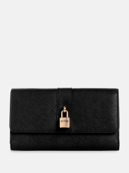 Guess Kittredge Organizer Wallet ladies black bag
