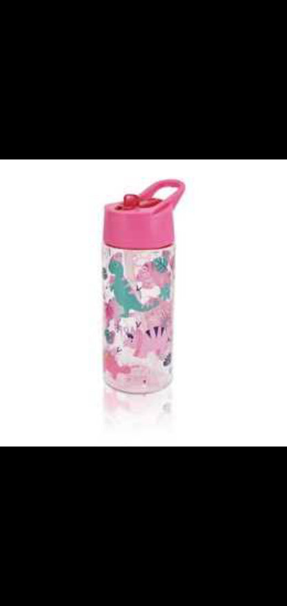 ASDA Uk kids 420ml water bottle with straw