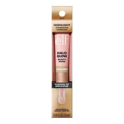 Elf Halo Glow Highlight Beauty Wand Champagne Campaign
