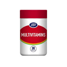 Boots Uk multivitamins 30 Tablets 7/26 expiry