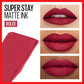 Maybelline superstay Matte Ink lipstick- 80 Ruler