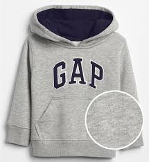 Gap Usa boys grey hoodie fleece
