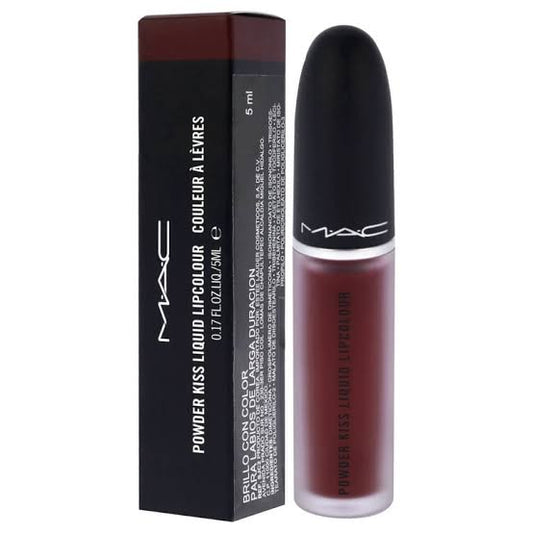 MAC Powder Kiss Liquid Lipcolor - 995 Fashion Sweetie , 0.17 oz Lipstick