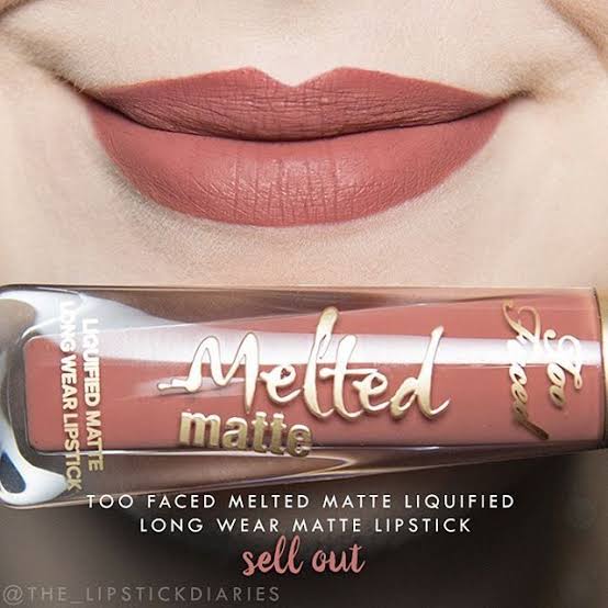 Too Faced Melted Matte Liquified Long Wear Lipstick sell out
