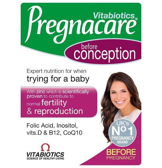 Vitabiotics Pregnacare Conception 30 tablets expiry 03/27