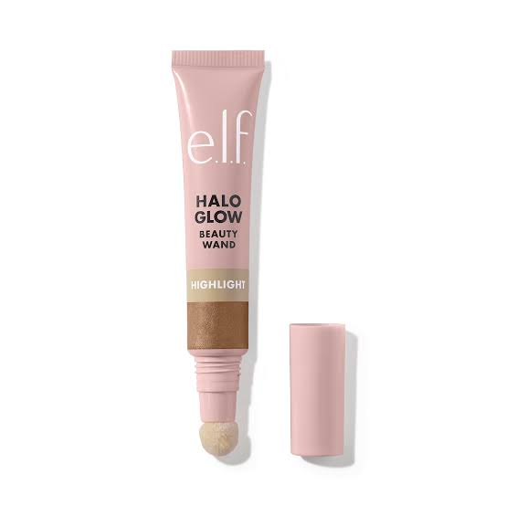 Elf Halo Glow Highlight Beauty Wand liquid gold