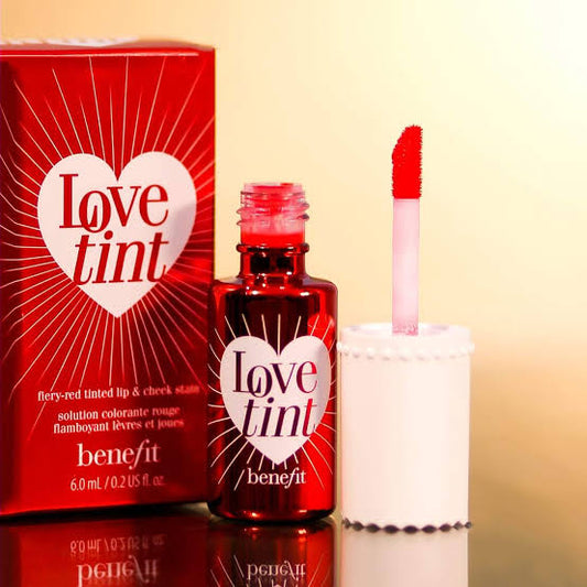 Benefit cosmetics tint lip & cheek stain love tint