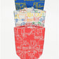 George uk baby set of 3 bandana bibs towelling back