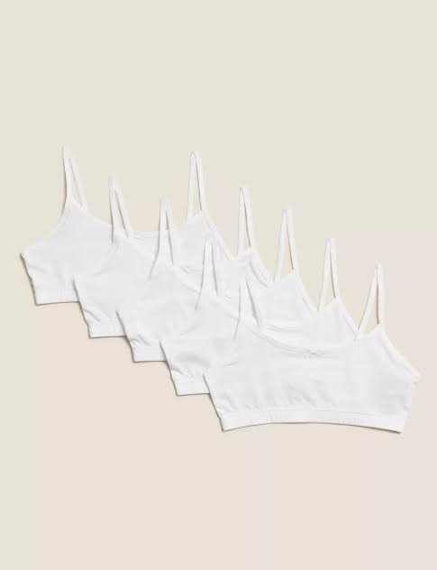 George Uk pack of 5 girls cami crop tops