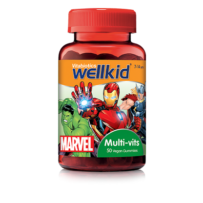 Vitabiotics Wellkid Marvel Multi-vits 50 gummies