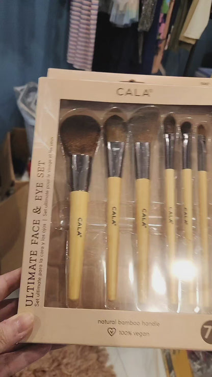 Cala Ultimate Face & Eye Brush Set