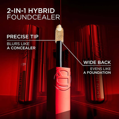 L'oreal Paris- Infallible Skin Ink Up T0 48H Longwear 2-IN-1 Foundation Concealer