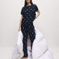 M&s uk Pure Cotton Printed Pyjama Set medium 12-14