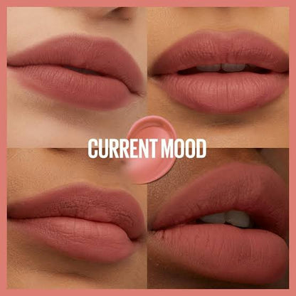 Maybelline Super Stay Teddy Blurred Lip Tint- Current Mood no 10