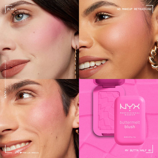 Nyx buttermelt blush my butta half