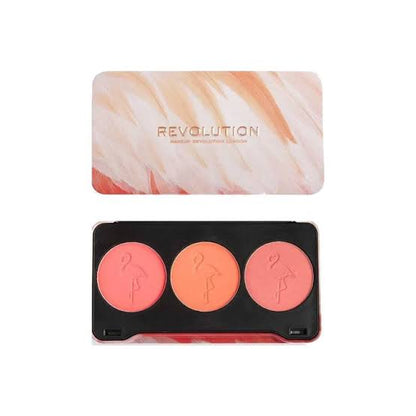 Revolution Flamingo Mini Trio Blush Oh My Blush